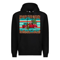 Black truck gemstone leopard Premium Hoodie - AdoDesignShop