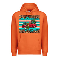 Carrot truck gemstone leopard Premium Hoodie - AdoDesignShop