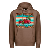 Chestnut truck gemstone leopard Premium Hoodie - AdoDesignShop