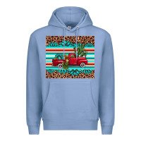Colony Blue truck gemstone leopard Premium Hoodie - AdoDesignShop