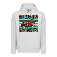 Dove Grey truck gemstone leopard Premium Hoodie - AdoDesignShop
