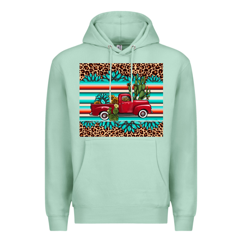 Truck Gemstone Leopard Premium Hoodie by AdoDesignShop | Teevron