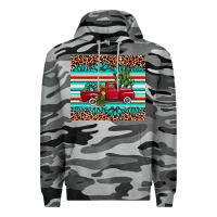 Slate Camo truck gemstone leopard Premium Hoodie - AdoDesignShop