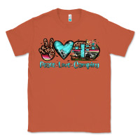 Copper peace love camping Classic Tee - JahusDesignShop
