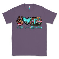 Lavender peace love camping Classic Tee - JahusDesignShop