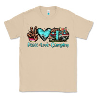 Mushroom peace love camping Classic Tee - JahusDesignShop