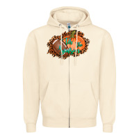 Sandshell tis the season football pumpkin Zipper Hoodie - AdoDesignShop