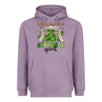 Lavender rolling up some shamrock spirit Heavyweight Hoodie - MaliasSmallBusiness