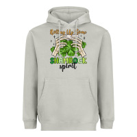 Moon Dust rolling up some shamrock spirit Heavyweight Hoodie - MaliasSmallBusiness
