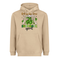 Mushroom rolling up some shamrock spirit Heavyweight Hoodie - MaliasSmallBusiness