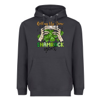 Smoke rolling up some shamrock spirit Heavyweight Hoodie - MaliasSmallBusiness