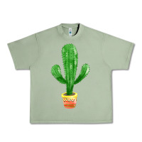 Oil Green mexican cactus Urban Heavy Tee - FaDigitalArtStudio