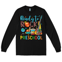 Black ready to rock preschool Long Sleeve Tee - JahusDesignShop