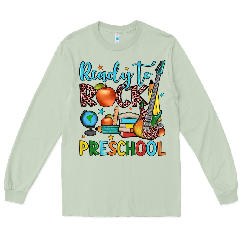 Ready To Rock Preschool Long Sleeve Tee by JahusDesignShop | Teevron