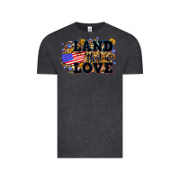 Vintage Black Land that we love 4th of July Vintage Tee - Neo Western