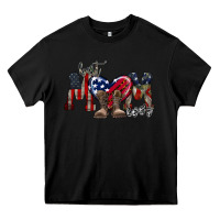Black best mom ever Heavy Core Tee - RacoonDesign