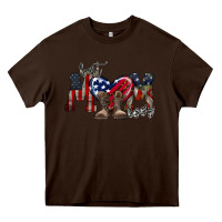 Chocolate Brown best mom ever Heavy Core Tee - RacoonDesign