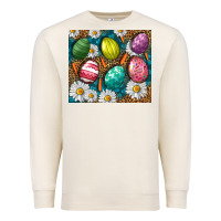 Sandshell Easter eggs Premium Sweatshirt - NancyCooperArtShop