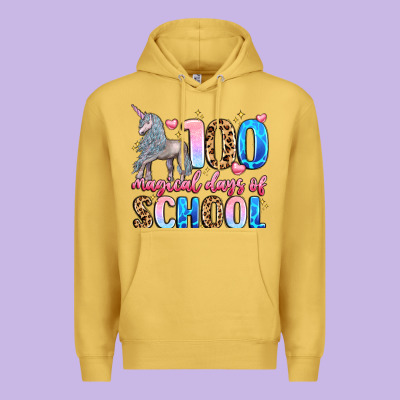 100 Magical Days Of School Premium Hoodie Designed By Lillyallendesigns