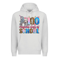 Dove Grey 100 magical days of school Premium Hoodie - LillyAllenDesigns
