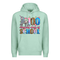 Seafoam 100 magical days of school Premium Hoodie - LillyAllenDesigns