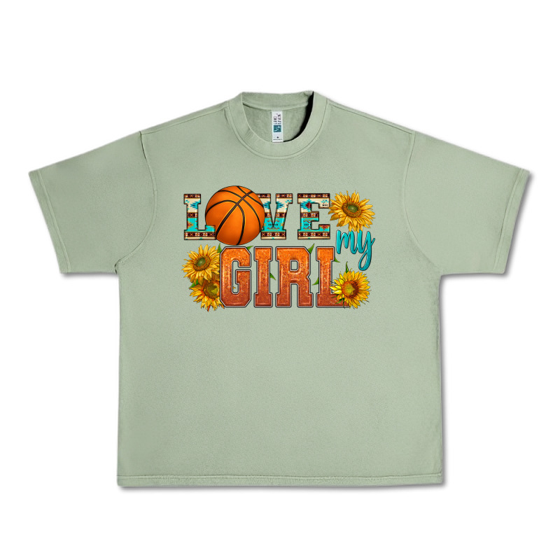Love My Girl Basketball Urban Heavy Tee by HRA Design Shop | Teevron