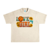 Sandshell love my girl basketball Urban Heavy Tee - HRA Design Shop