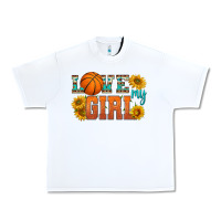White love my girl basketball Urban Heavy Tee - HRA Design Shop