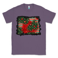 Lavender christmas ornament background Classic Tee - BundleAndBundleShop