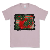 Lilac christmas ornament background Classic Tee - BundleAndBundleShop