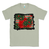 Matcha christmas ornament background Classic Tee - BundleAndBundleShop