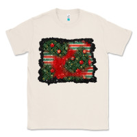 Natural christmas ornament background Classic Tee - BundleAndBundleShop