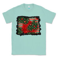 Seafoam christmas ornament background Classic Tee - BundleAndBundleShop