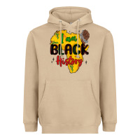 Mushroom i am black history Heavyweight Hoodie - MaliasSmallBusiness
