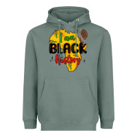 Sage i am black history Heavyweight Hoodie - MaliasSmallBusiness