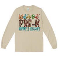 Mushroom watch out pre k here i come! Long Sleeve Tee - JahusDesignShop