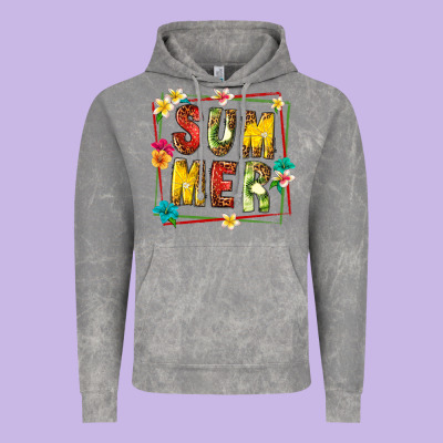 Summer With Fruit Vintage Hoodie Designed By Texasbilliewilder