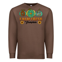 Chestnut Orange glitter pumpkin Premium Sweatshirt - NancyCooperArtShop