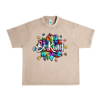 French Oak be kind2 Urban Heavy Tee - SublimationCraftShop