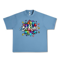 Pebble Blue be kind2 Urban Heavy Tee - SublimationCraftShop