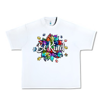 White be kind2 Urban Heavy Tee - SublimationCraftShop