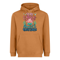 Meerkat stay curious and axolotl questions Heavyweight Hoodie - MaliasSmallBusiness