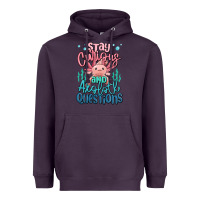 Plum stay curious and axolotl questions Heavyweight Hoodie - MaliasSmallBusiness