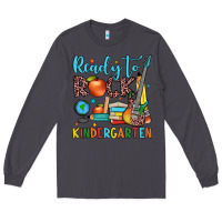 Smoke ready to rock kindergarten Long Sleeve Tee - JahusDesignShop