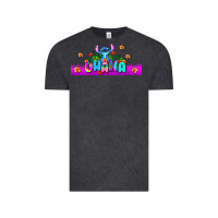 Vintage Black stitch ohana Vintage Tee - AdoDesignShop