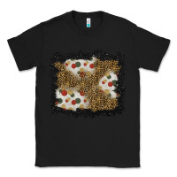 Black christmas mistletoe background Classic Tee - BundleAndBundleShop