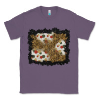 Lavender christmas mistletoe background Classic Tee - BundleAndBundleShop