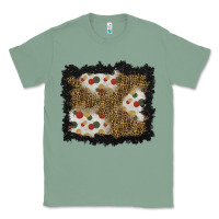 Sage christmas mistletoe background Classic Tee - BundleAndBundleShop