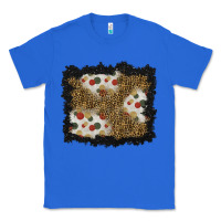 True Royal christmas mistletoe background Classic Tee - BundleAndBundleShop