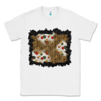 White christmas mistletoe background Classic Tee - BundleAndBundleShop